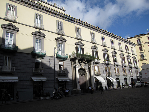 facciata palazzo partanna a napoli